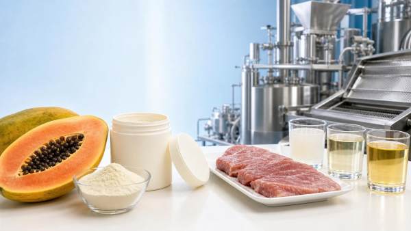 Papain Enzyme Powder Uses in Food Processing: Activity, Dosage, and Safety Papain Enzyme Powder Uses in Food Processing: Activity, Dosage, and Safety