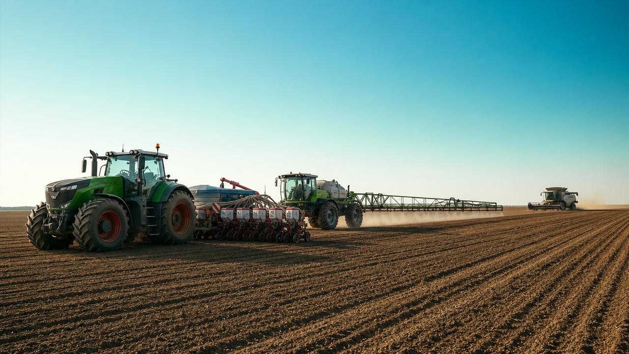 What Agri Equipment for Industrial Agriculture Is Best for Large-Scale Field Operations?