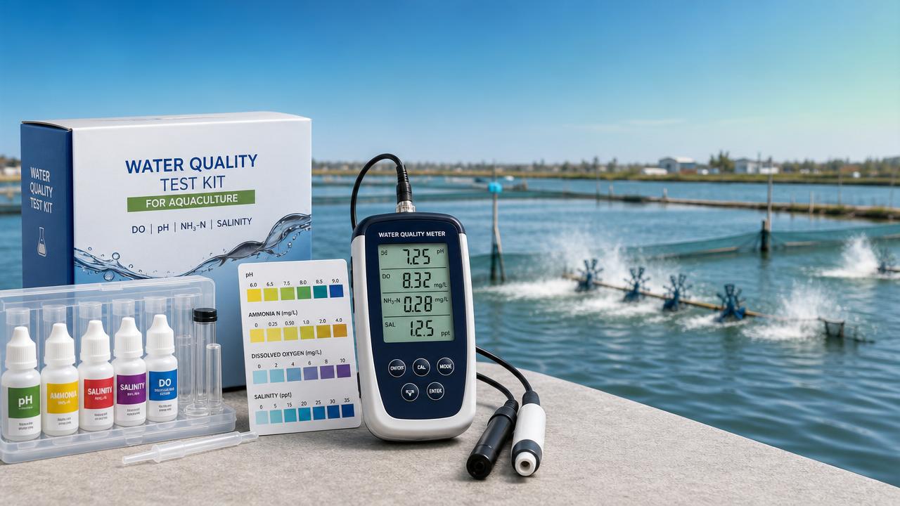 Aquaculture Water Test Kits: What to Measure Daily for Stable Fish and Shrimp Health
