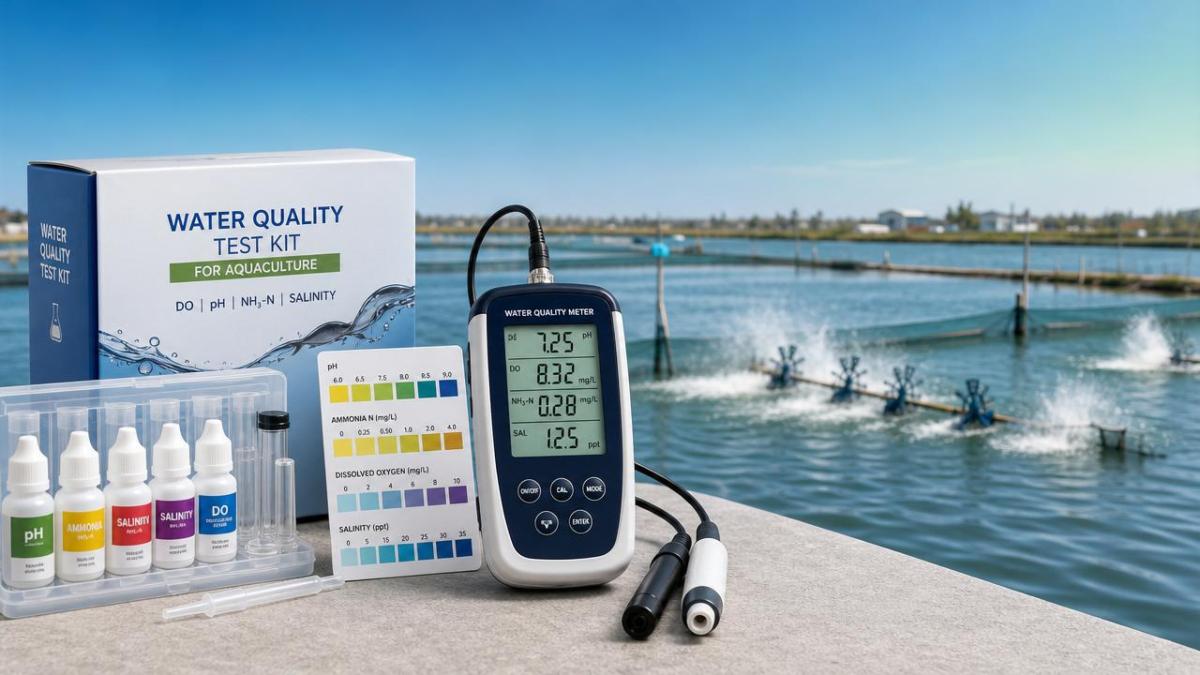 Aquaculture Water Test Kits: What to Measure Daily for Stable Fish and Shrimp Health Aquaculture Water Test Kits: What to Measure Daily for Stable Fish and Shrimp Health