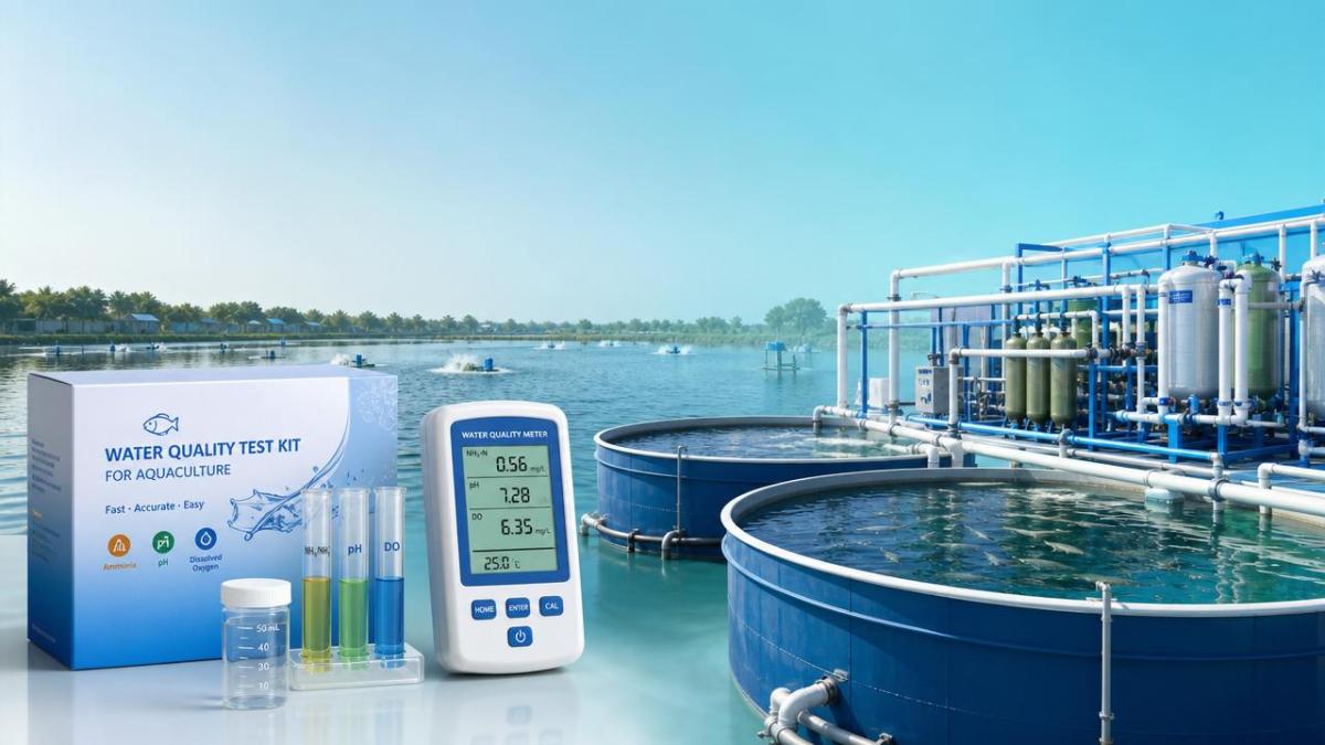 How to Choose Aquaculture Water Test Kits for Ponds, Tanks, and RAS Systems How to Choose Aquaculture Water Test Kits for Ponds, Tanks, and RAS Systems