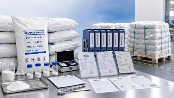 Melamine Powder Wholesale: How to Compare Purity, Packaging, MOQ, and Compliance Melamine Powder Wholesale: How to Compare Purity, Packaging, MOQ, and Compliance