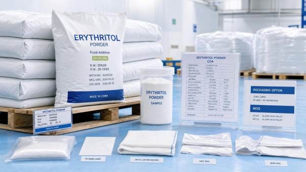 Erythritol Powder Bulk Buying Guide: Purity Grades, Packaging Options, and MOQ