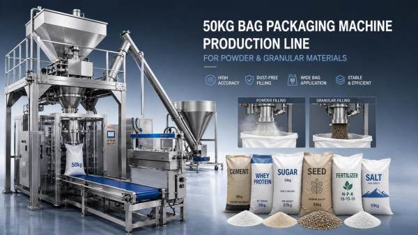 50kg Bag Packaging Machine Selection Guide for Powder Products and Granules