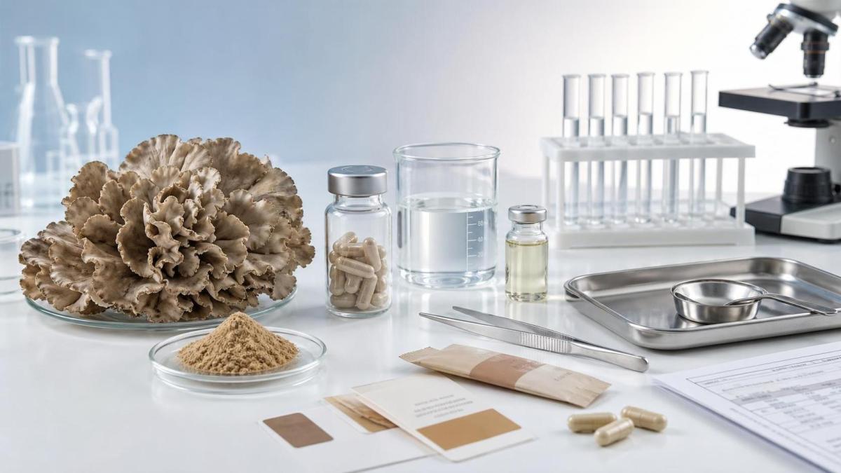 Maitake Mushroom Extract Uses, Active Compounds, and Quality Specs Explained Maitake Mushroom Extract Uses, Active Compounds, and Quality Specs Explained