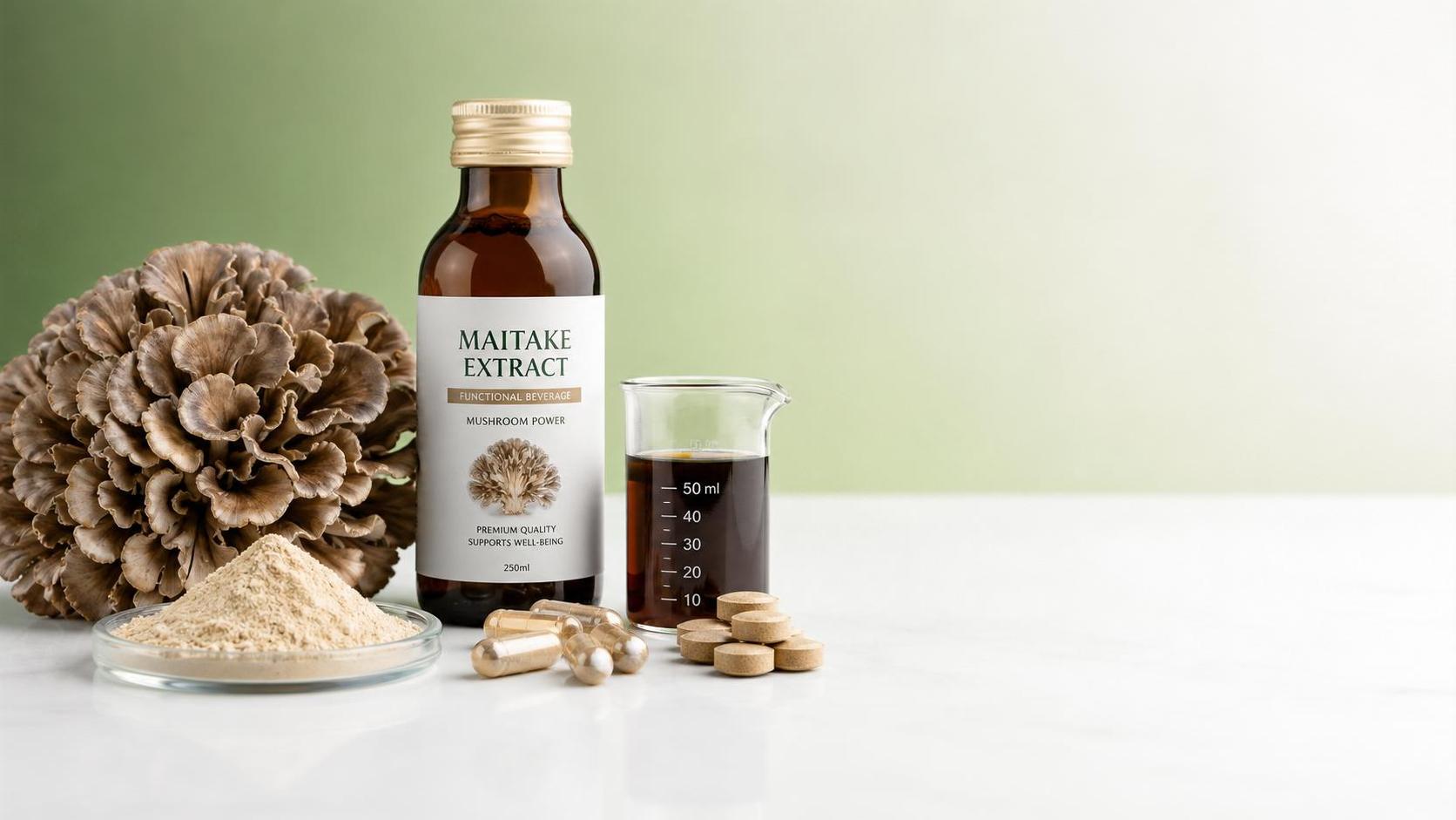 What Is Maitake Mushroom Extract Used For in Supplements and Functional Foods?
