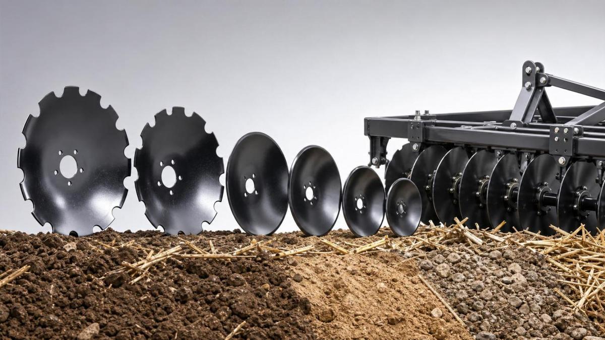 How to Choose Disc Blades for Harrow: Size, Concavity, Steel Grade, and Soil Type How to Choose Disc Blades for Harrow: Size, Concavity, Steel Grade, and Soil Type