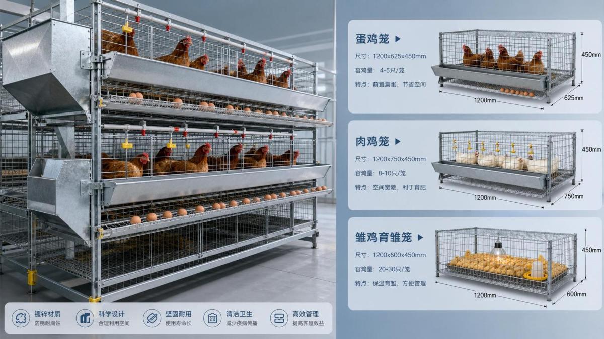 Poultry Cage Dimensions Explained: How to Size Cages for Layers, Broilers, and Chicks Poultry Cage Dimensions Explained: How to Size Cages for Layers, Broilers, and Chicks