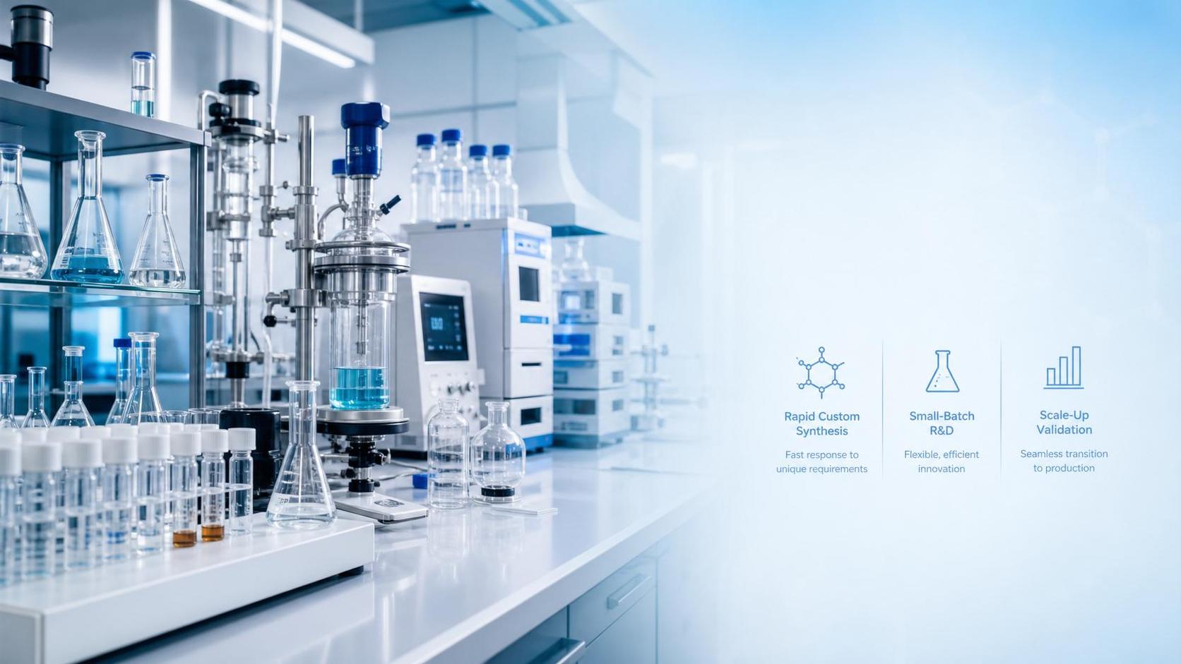 Rapid Custom Chemical Synthesis: When to Choose It for Small-Batch R&D and Scale-Up
