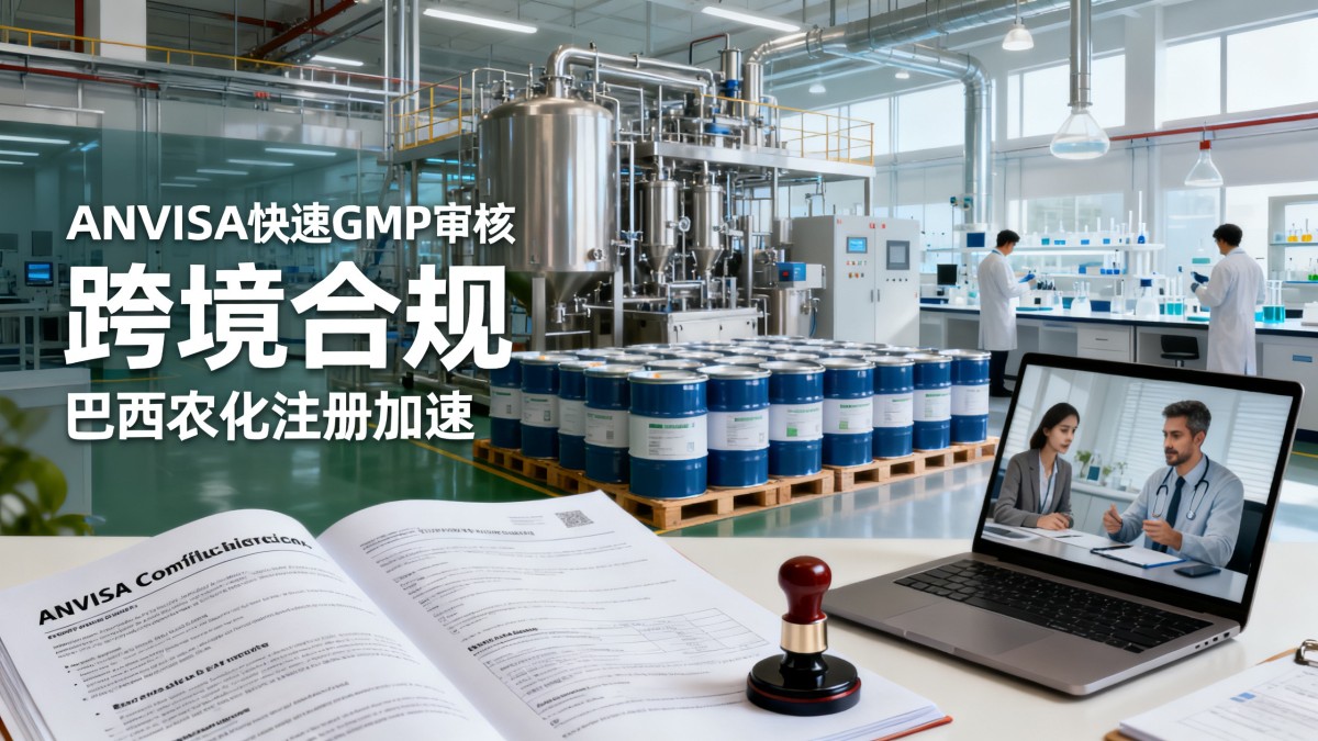 ANVISA Opens Fast-Track Remote GMP Review for China Agrochemical Firms