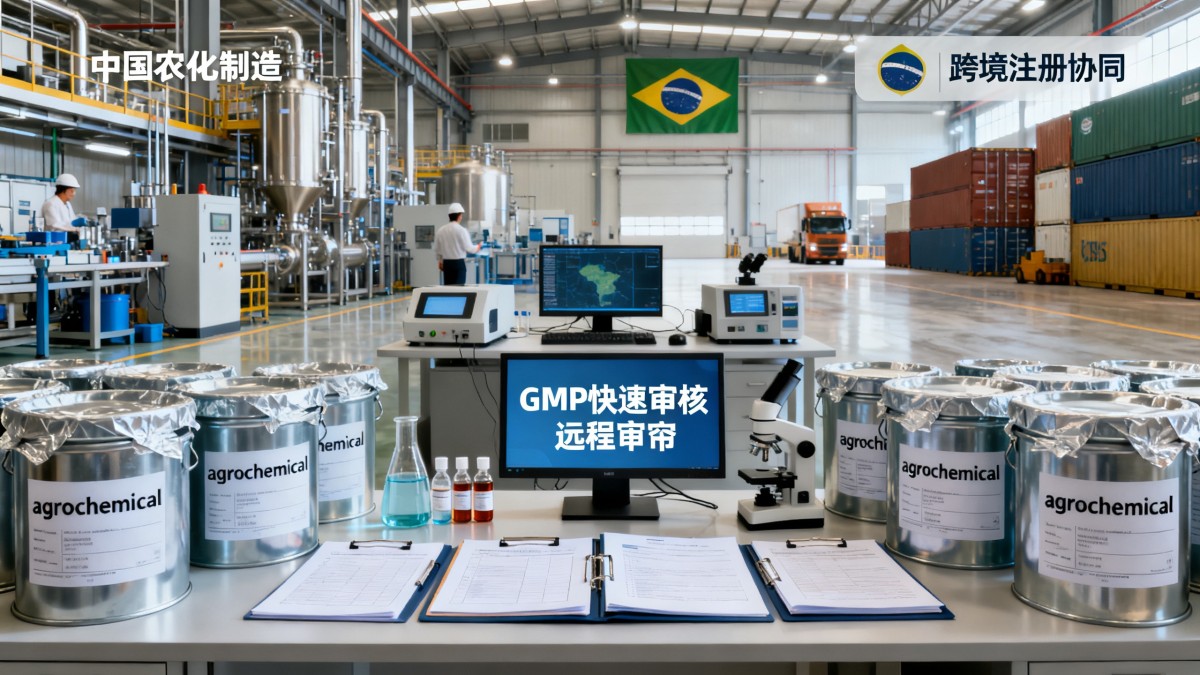 ANVISA Opens 8-Day GMP Fast Track for China Agrochemicals ANVISA Opens 8-Day GMP Fast Track for China Agrochemicals