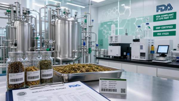 FDA Compliance Quality Control: Common Gaps in Botanical Extract Production