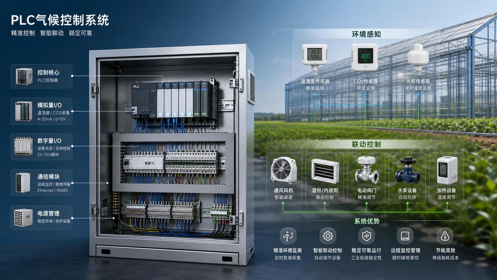 PLC Climate Control Selection Guide: Key Inputs, Outputs, and Sensor Integration