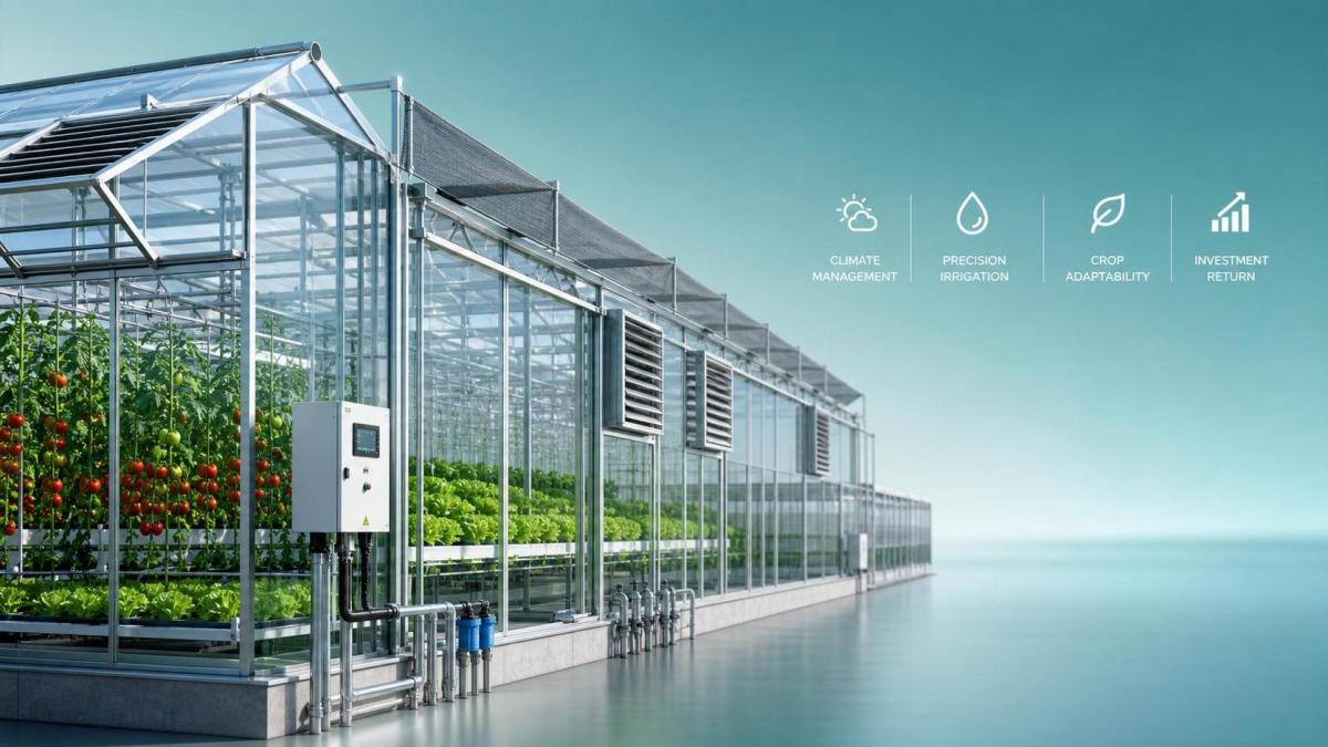 How to Evaluate Greenhouse Technology for Commercial Growers by Crop, Climate, and ROI How to Evaluate Greenhouse Technology for Commercial Growers by Crop, Climate, and ROI