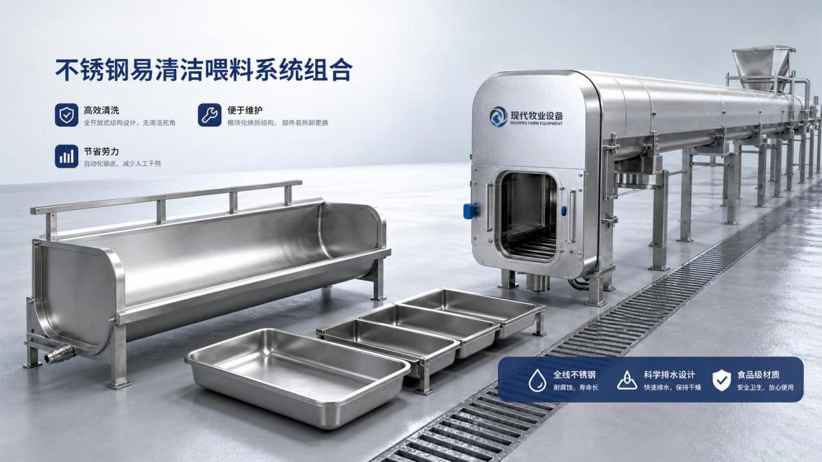 Easy Clean Feeding Systems: Which Designs Save More Labor in Daily Farm Operations? Easy Clean Feeding Systems: Which Designs Save More Labor in Daily Farm Operations?