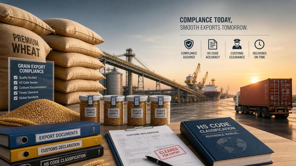 Trade Compliance for Grain Exports: Required Documents, HS Codes, and Common Delay Risks Trade Compliance for Grain Exports: Required Documents, HS Codes, and Common Delay Risks