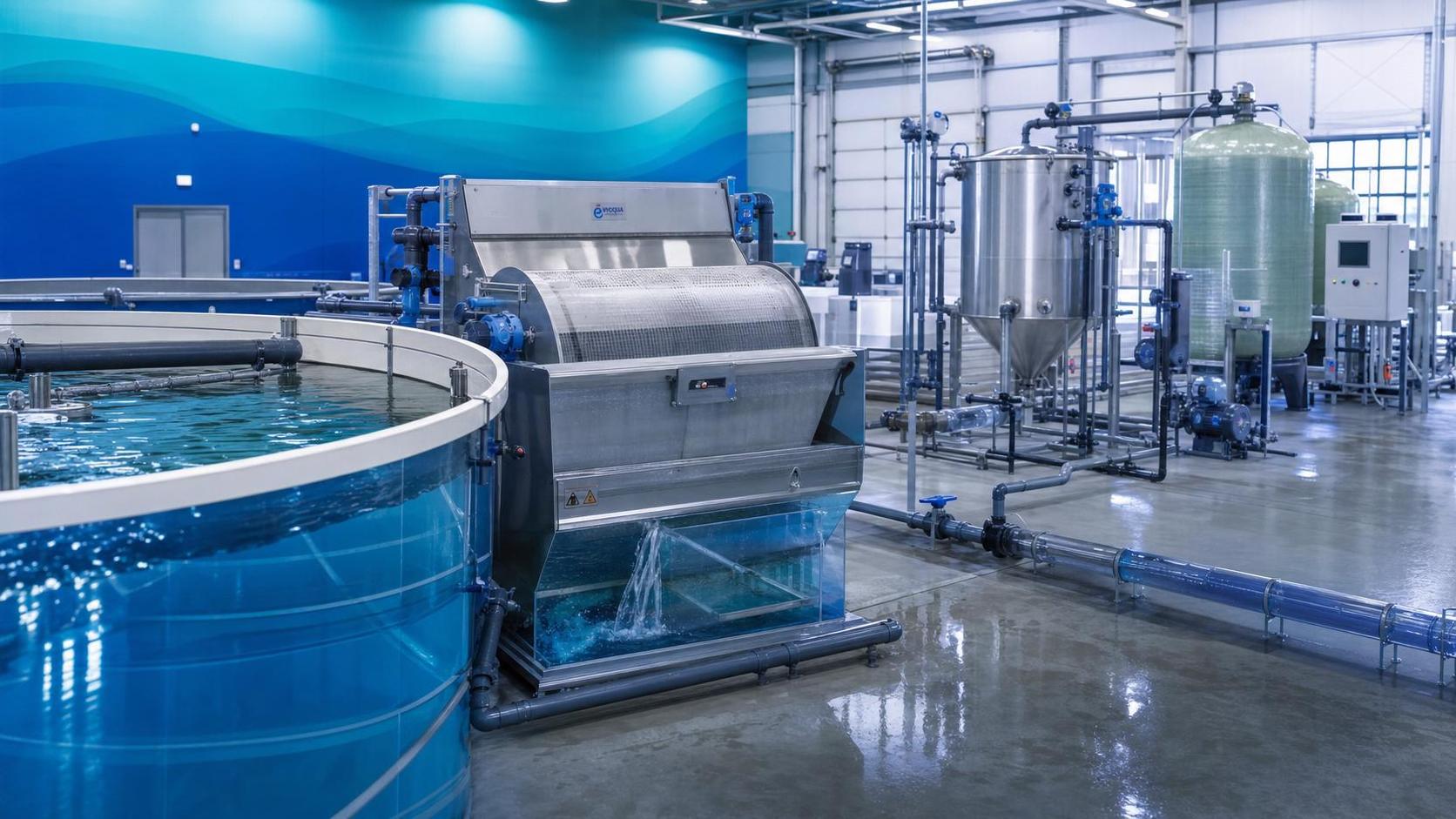 Industrial Aquaculture Filtration: Which System Fits RAS, High Solids Loads, and Water Reuse?