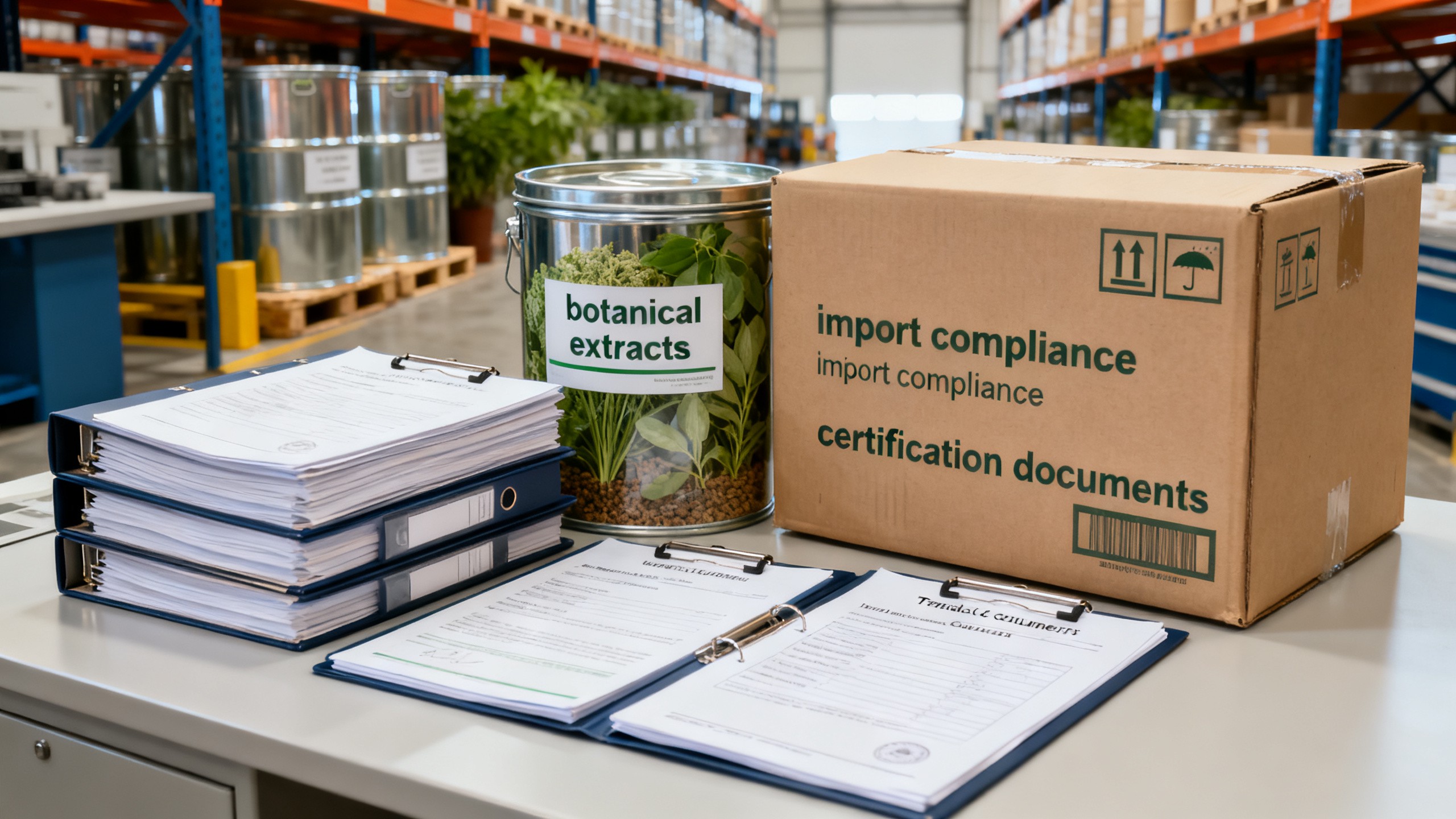 FDA Tightens Import Proof for Botanical Extracts
