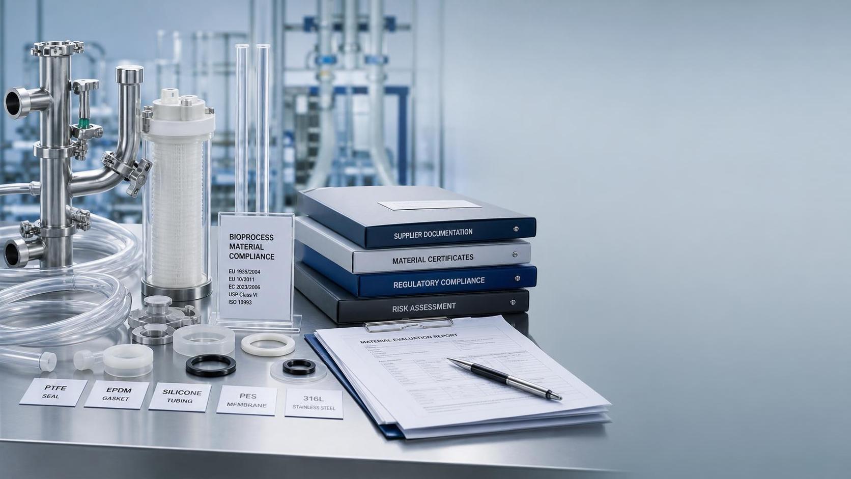 How to Assess Food Grade Bioprocess Materials in Europe for Compliance and Supply Risk