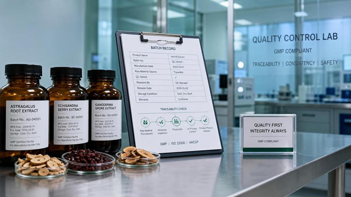 How to Audit a Botanical Ingredient Supplier for GMP, Traceability, and Risk?