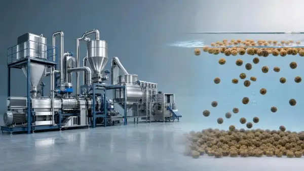 Aquafeed Pellet Processing: Key Steps, Pellet Quality Factors, and Line Selection
