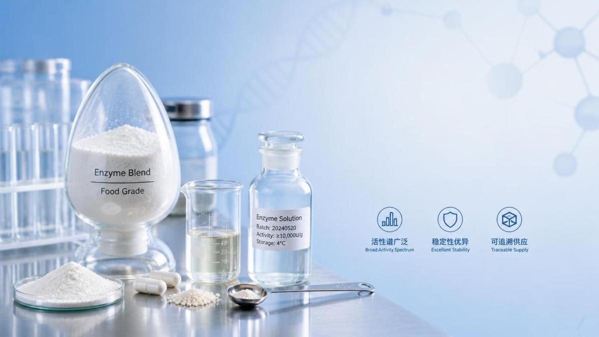 What to Look for in Enzyme Blend Ingredients for Food and Supplement Formulas What to Look for in Enzyme Blend Ingredients for Food and Supplement Formulas