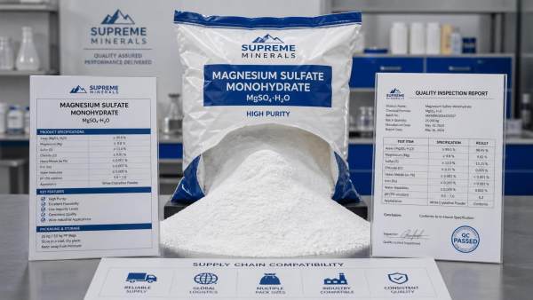 Magnesium Sulfate Monohydrate: Why Buyers Are Rechecking Purity, Flow, and Supply Fit Magnesium Sulfate Monohydrate: Why Buyers Are Rechecking Purity, Flow, and Supply Fit