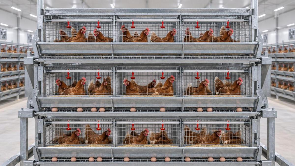 How Cage Dimensions Affect Stocking Density, Welfare Compliance, and Operational Efficiency in Layer Farms