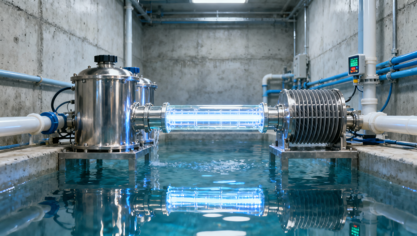 Do UV water treatment systems eliminate chlorine-resistant pathogens in aquaculture recirculation?