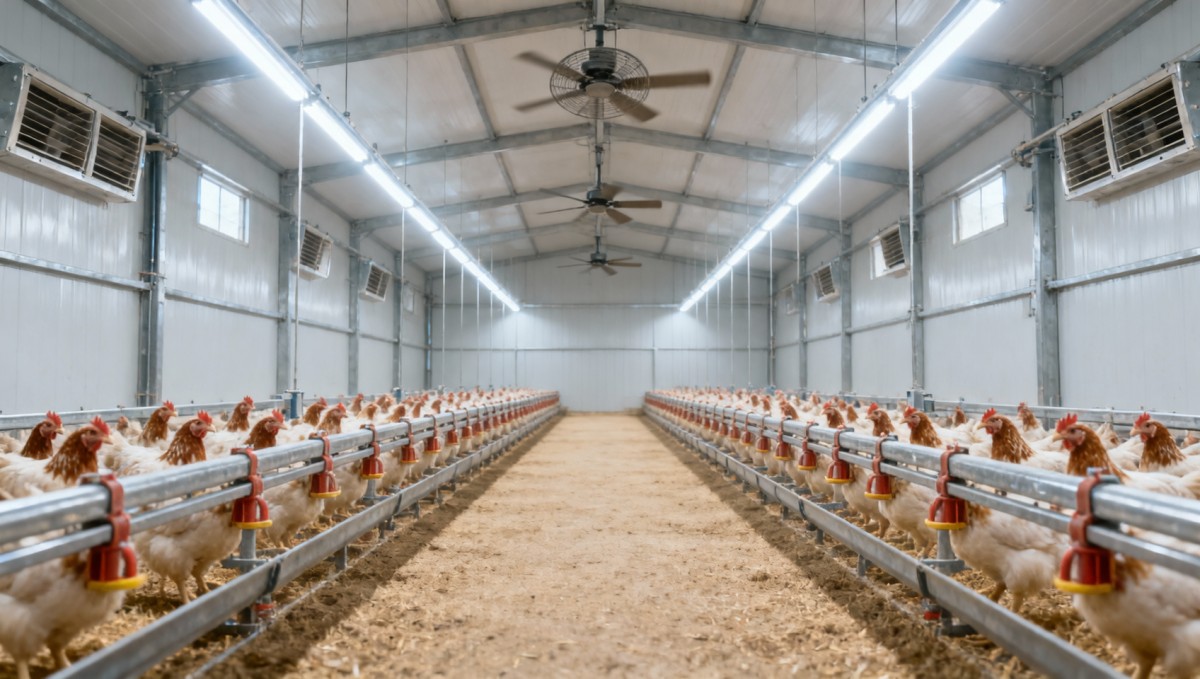How poultry farming equipment layout affects flock uniformity and feed conversion ratio in broiler houses How poultry farming equipment layout affects flock uniformity and feed conversion ratio in broiler houses