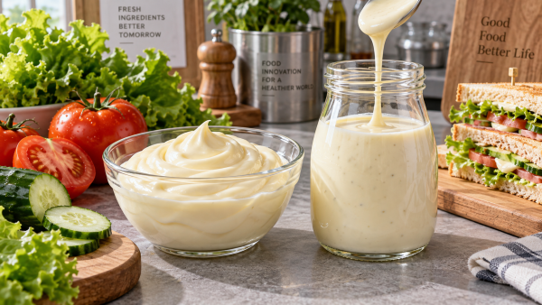 Mayonnaise vs. Salad Dressing: Ingredient and Texture Differences Mayonnaise vs. Salad Dressing: Ingredient and Texture Differences