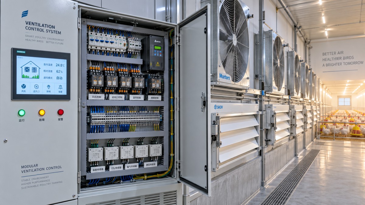How to Specify Modular Control Panels for Poultry House Ventilation Systems How to Specify Modular Control Panels for Poultry House Ventilation Systems