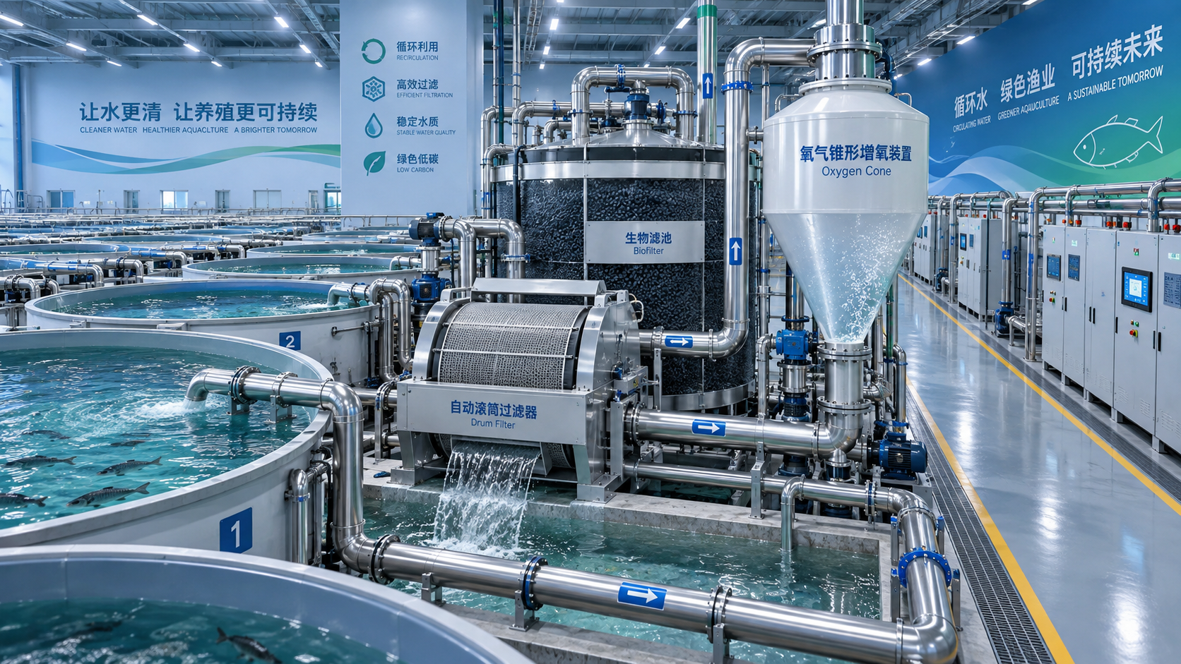 How to Specify Large-Scale Fish Farming Equipment for High-Output RAS Projects