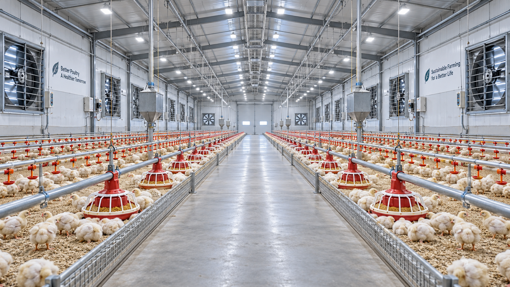 Building a Poultry Farm Equipment Solution Around Flock Size and Layout