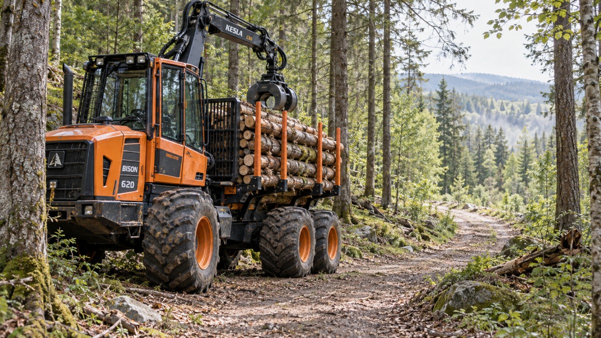 Choosing Compact Forestry Machinery for Small Woodlots and Narrow Access Choosing Compact Forestry Machinery for Small Woodlots and Narrow Access