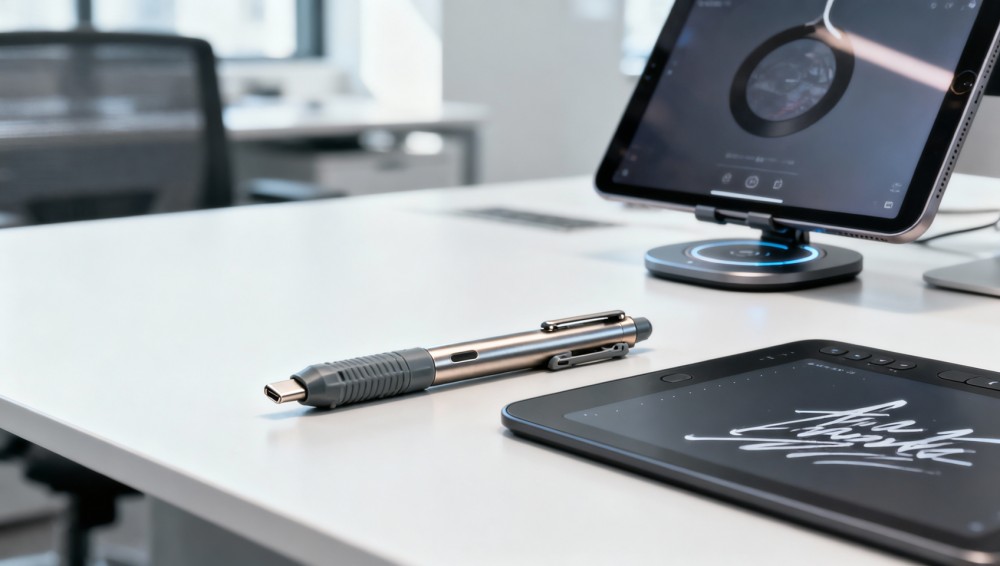 Which industry trends are accelerating the shift from disposable to sustainable writing instruments in corporate procurement?