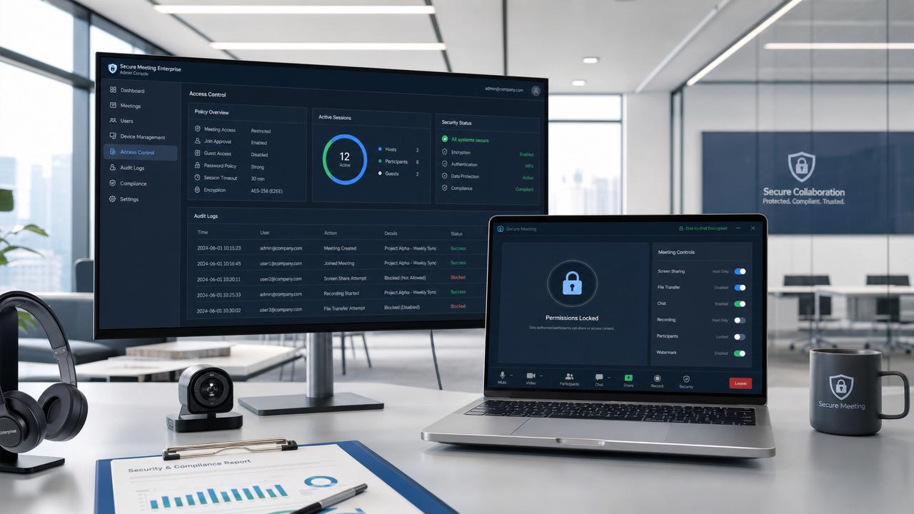 Video Conferencing Software Security Checklist for Business Use