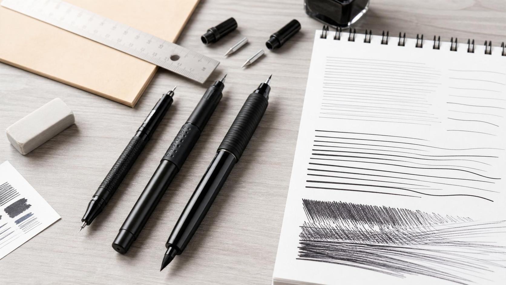 Best Pen for Artists: How to Compare Ink Flow, Tip Size, and Grip