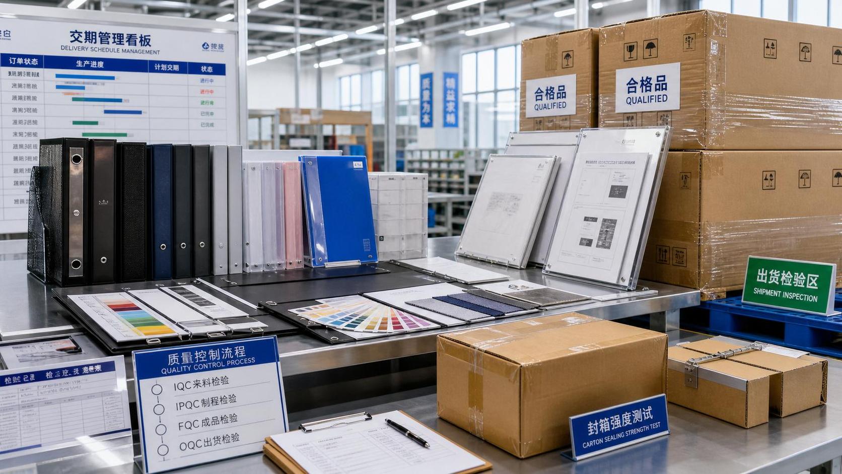 How to Assess a Presentation Supplies Manufacturer for Quality and Lead Time