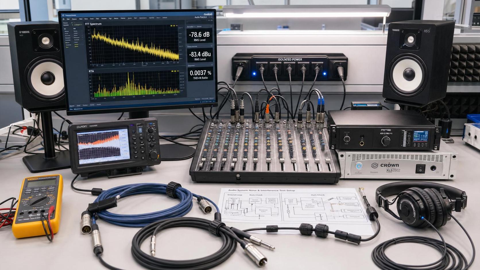 Audio Equipment Noise Reduction: Fix Hum, Hiss, and Interference