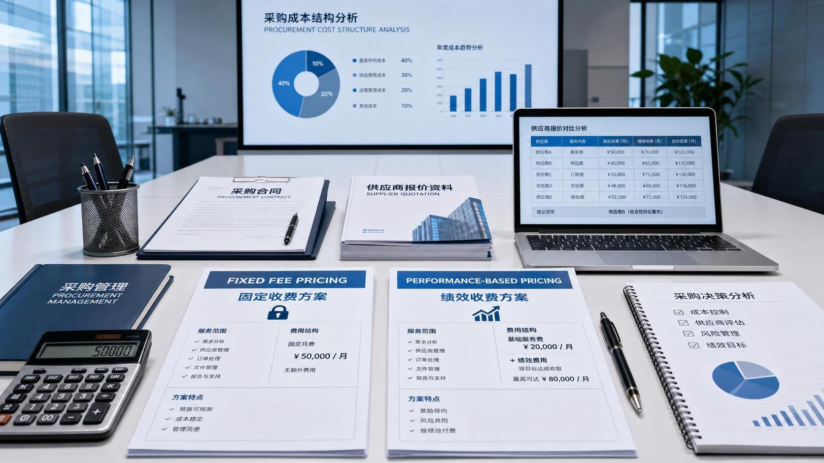 Procurement Services Pricing Models: Fixed Fee vs. Performance-Based