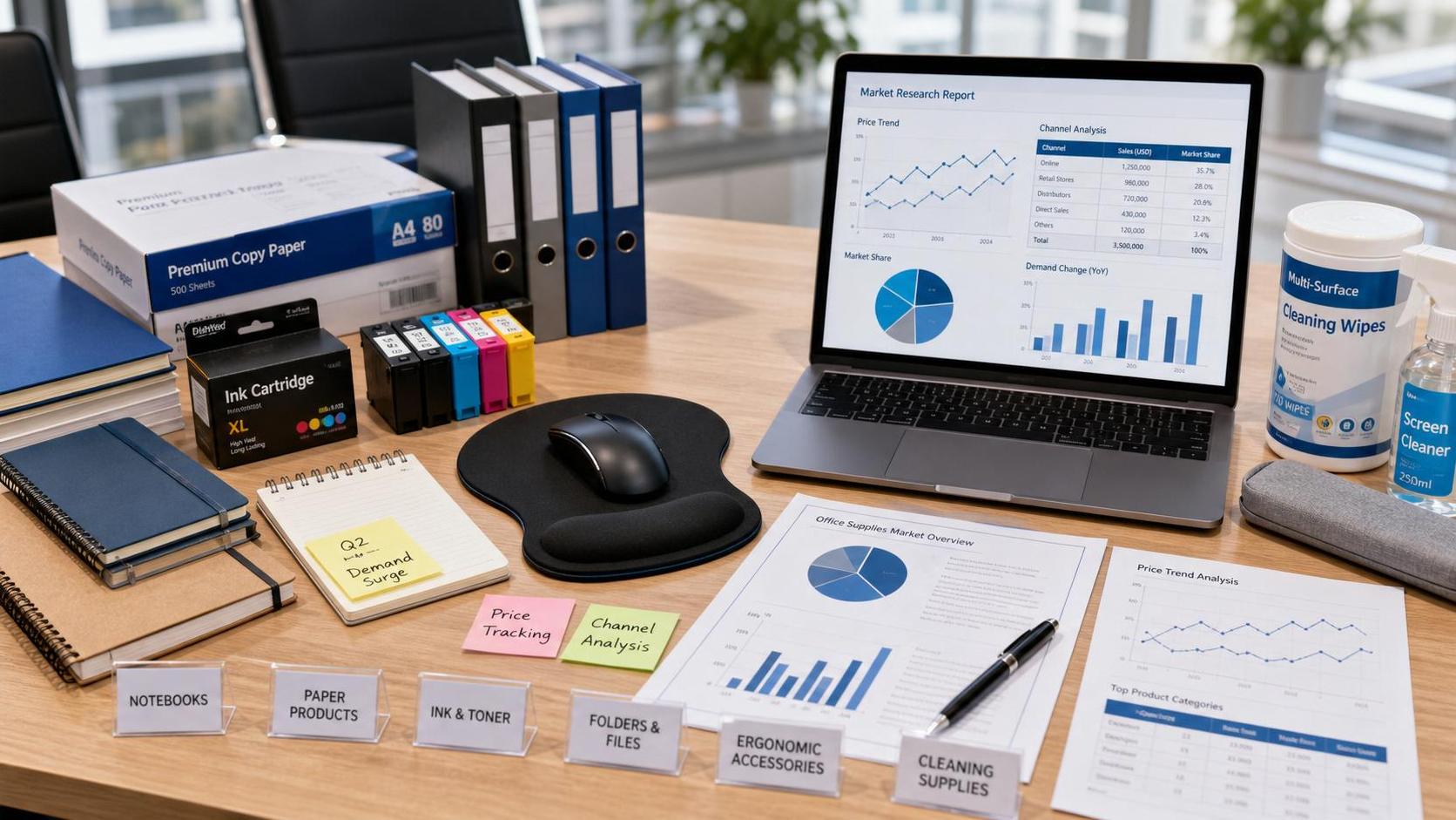 Market Research for Office Supplies: Data Points Worth Tracking