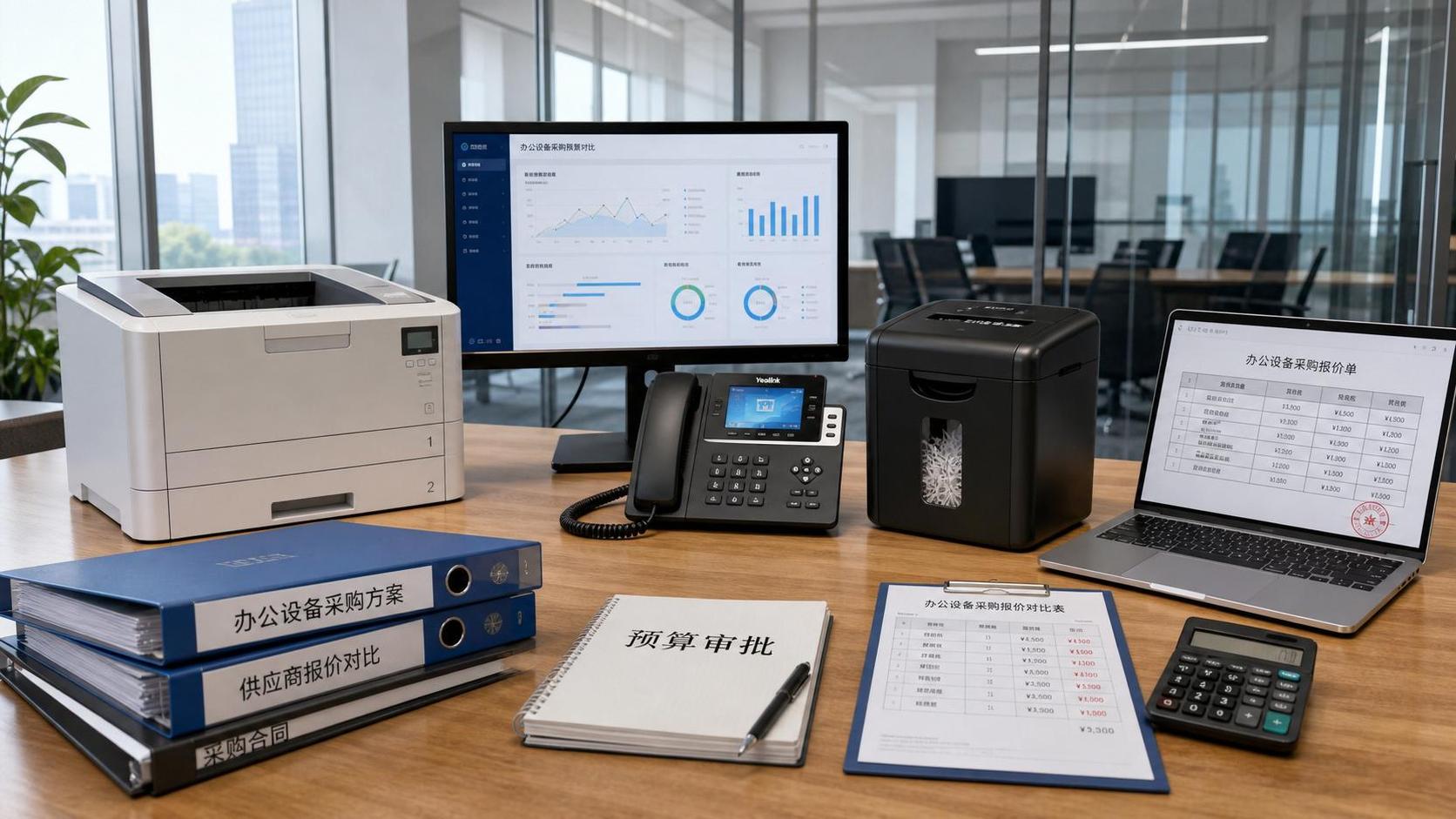 Office Equipment Pricing Benchmarks for Budget Approval