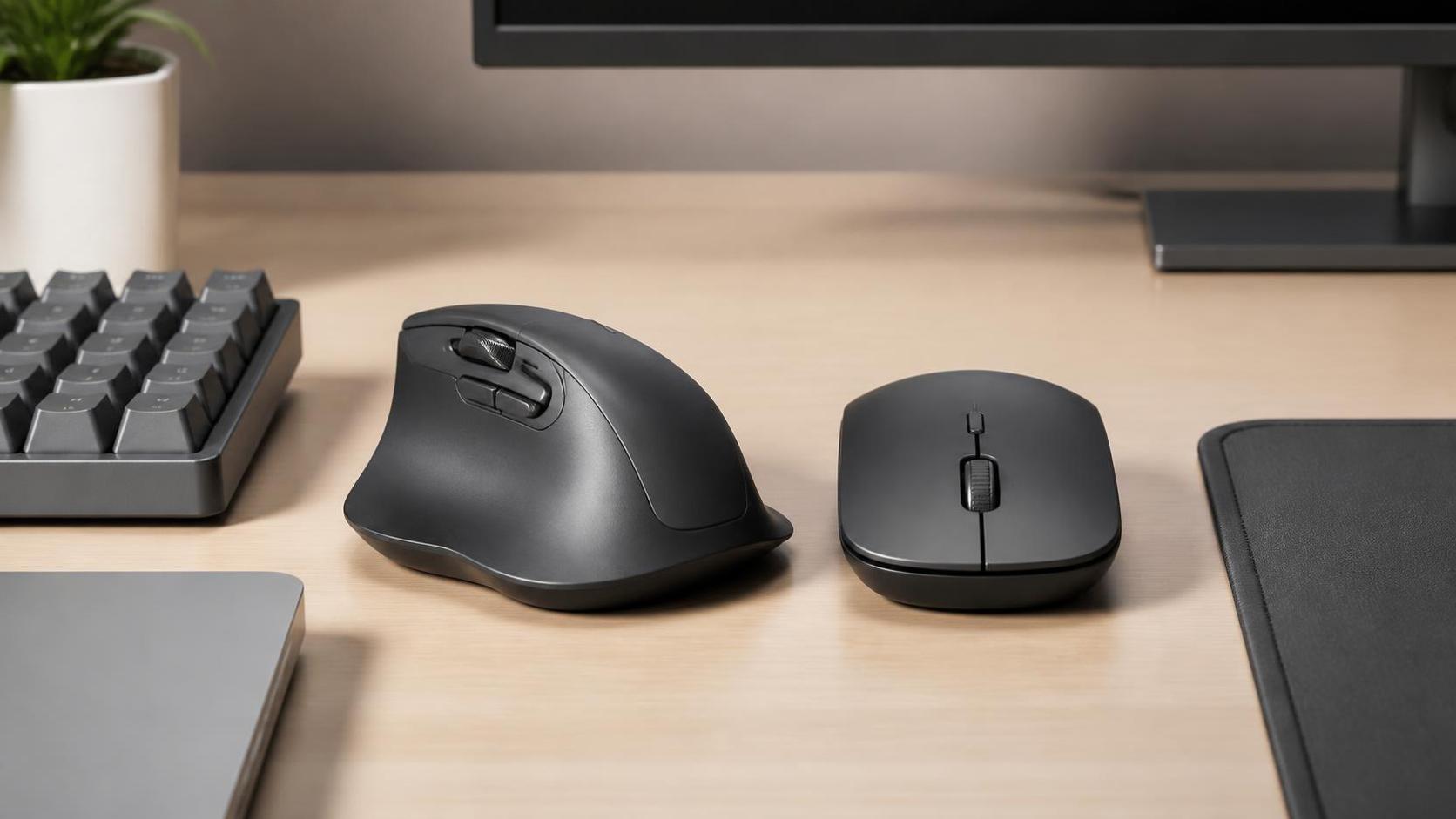 What makes a mouse for left-handed users comfortable for all-day work