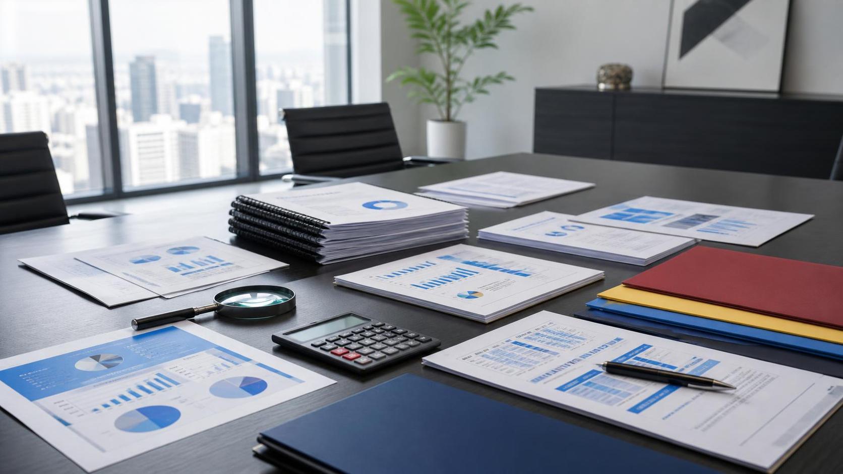 What do business consulting report examples typically include?