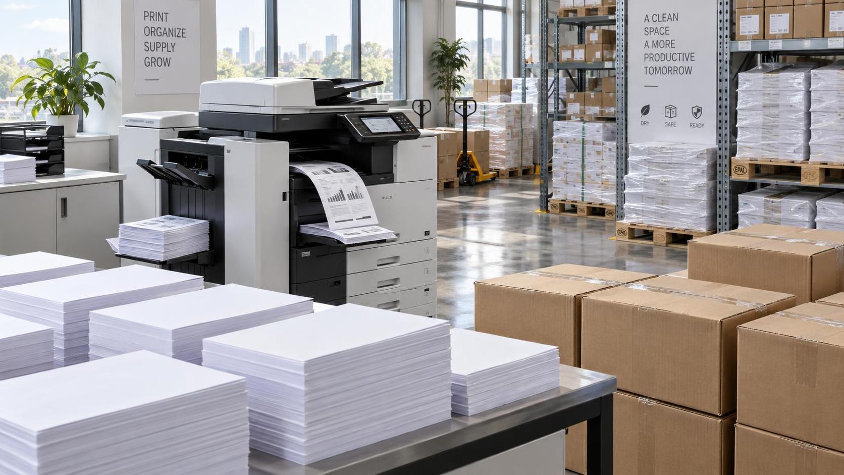 What drives copy paper price differences between similar reams?