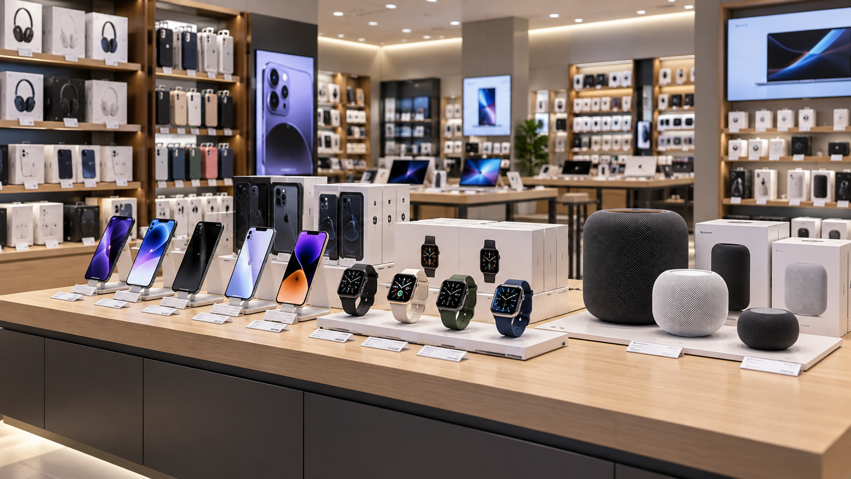 How do smart device pricing trends affect retail margins?