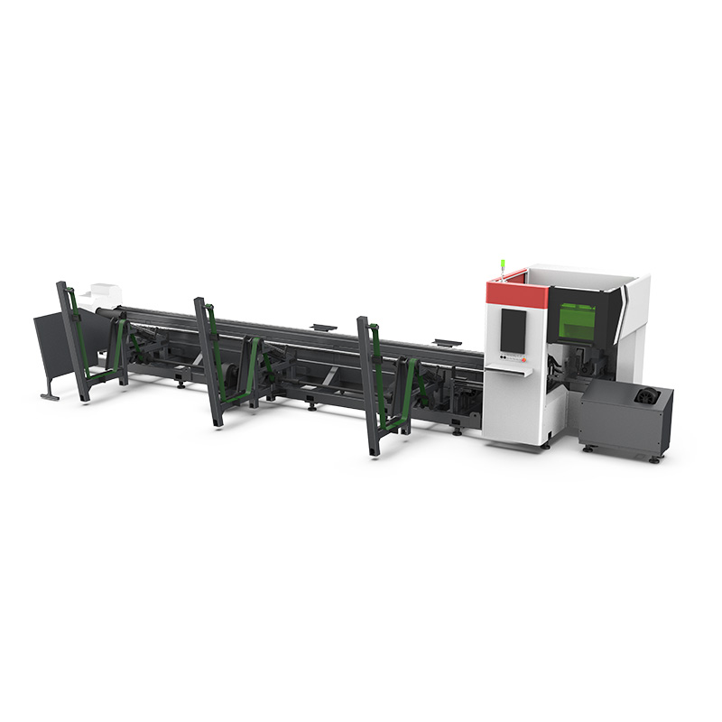 ZT-S13Pro Machine de découpe laser de tubes à haute vitesse à oscillation nulle et rainurage entièrement automatique