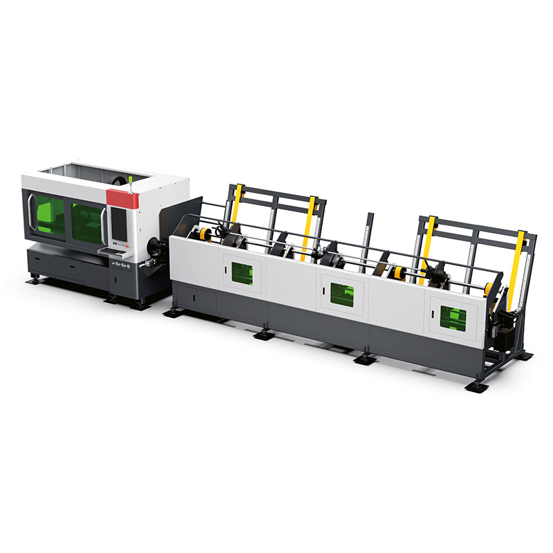 Máquina de Corte a Laser de Fibra para Tubos Metálicos
