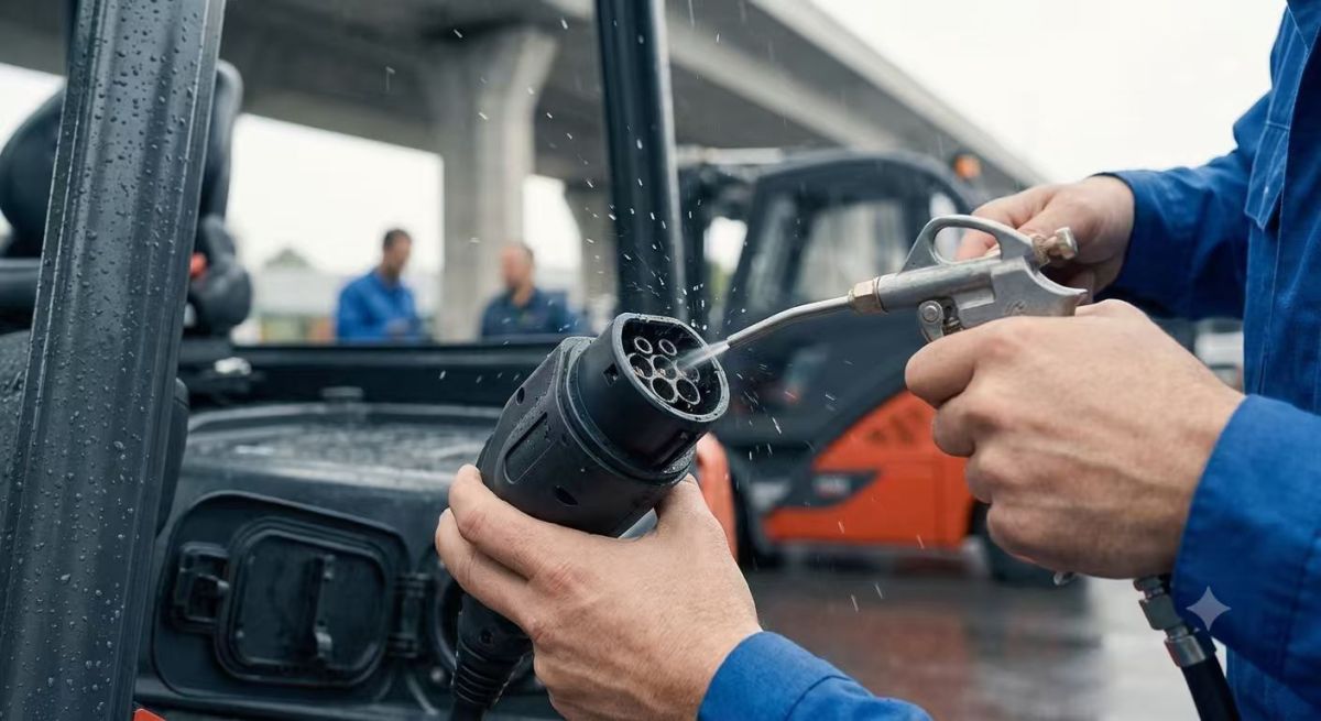 A Comprehensive Guide to Maintaining Electric Forklifts in Hot and Rainy Summer Weather